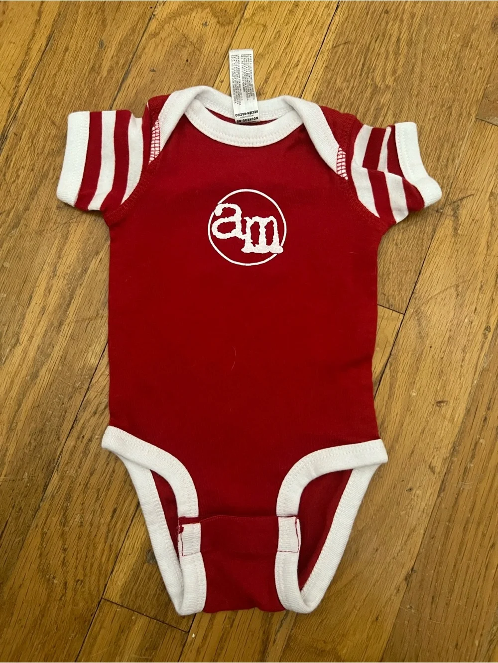 NWOT Alanis Morissette Tour Cotton Newborn Bodysuit